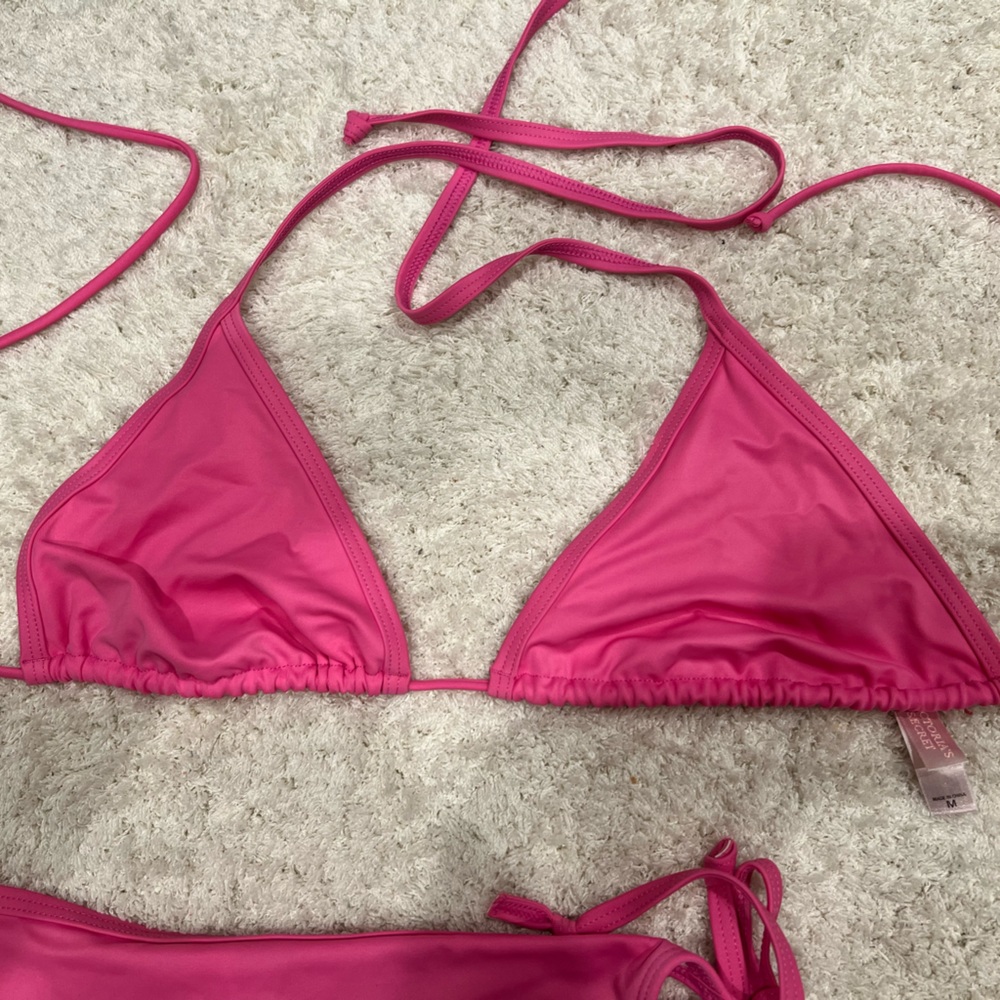 Pink String Bikini - image 3